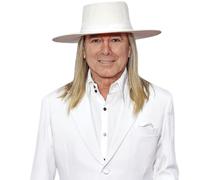 Robin Zander (White Suit) Half Body Buddy Cutout