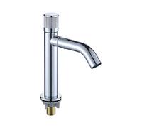 Robinet de Bassin de Salle de Bain Mount de Pont Noir cromation Simple Froide Robinet en Acier Inoxydable Pour lavabo lavé