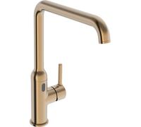 Robinet de cuisine HANSA HANSAVANTIS Style, Bluetooth, 230/9V, capteur PSD, bec orientable, saillie 255mm, 5421220981, 5421220981, Colorazione: bronzo spazzolato