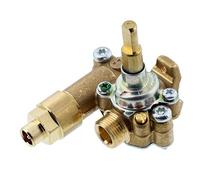 Robinet gaz bruleur sr pour table de cuisson Aeg 357730624