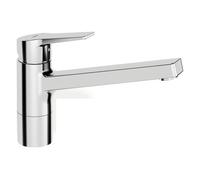 Robinetterie de cuisine HANSA HANSATWIST, basse pression, avec dispositif de sécurité, pivotante, portée 199 mm, 09121183, 09121183