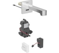 Robinetterie de lavabo Geberit Brenta, saillie 170mm, sans mélangeur, alimentation au réseau, pour boîtier de fonction encastré, 116.271.21.1, 116.271.21.1, Colorazione: cromato lucido e lucido