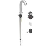 Miscelatore per lavabo Geberit Piave, sporgenza 167 cm, funzionamento a rete, senza miscelatore, per scatola funzionale da incasso, 116.181., Colorazione: Ottica Acciaio inox/rivestito spazzolato, facile da pulire - 116.181.SN.1