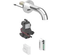 Miscelatore per lavabo Geberit Piave, sporgenza 170 mm, con miscelatore, funzionamento a generatore, per scatola funzioni da incasso, 116.266., Colorazione: cromato lucido e lucido - 116.266.21.1