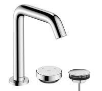 Robinetterie de lavabo hansgrohe Tecturis S à 2 trous, 150 CoolStart, EcoSmart+, portée 139 mm, 73353000, 73353000, Colorazione: cromo
