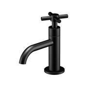 Robinetterie de lavabo Steinberg Série 250, eau froide, sans garniture d'écoulement, portée 100 mm, 2502500S, 2502500S, Colorazione: Nero