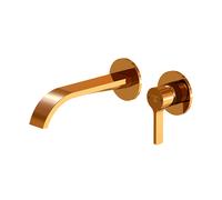 Miscelatore per lavabo Steinberg serie 280, set pronto alluso, da incasso, sporgenza 215 mm, 28018143, Colorazione: Oro rosa
