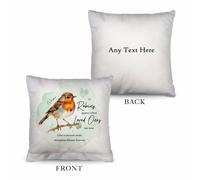 Robins Sembrano - 26cm x 26cm - Personalizzato Cuscino
