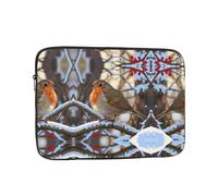 Robin's Winter Day - Borsa per computer da 15 pollici, adatta per viaggi d'affari e pendolarismo