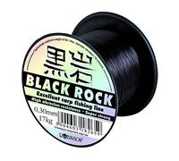 Robinson Black Rock - Filo da pesca monofile per carpa, bobina da 600 m (0,30 mm/17 kg)