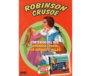 Robinson Crusoe, El Burrito + CD Regalo: Canciones del Cine de los Niños