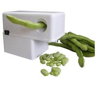 Robito Guaina per sgranatura elettrica, per sgranare le fagioli rapidamente, facile da usare e pulire, ideale per piselli e legumi, potenza 18,4 W, bianco, plastica, 2026 (avi normali/grandi)