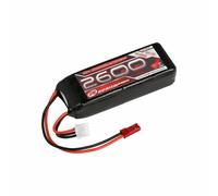 Robitronic BATTERIA LiPo Battery 2600mAh 2S 2 / 3A Straight for RX R05206