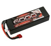 Robitronic LiPo Battery 6000mAh 2S 50C Racing Pack T-Plug R05227 modellismo