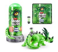 Robo Alive Dino DNA di ZURU, Spina dorsale con elica del DNA illuminata (Styracosaurus)