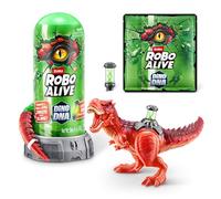 Robo Alive Dino DNA di ZURU, Spina dorsale con elica del DNA illuminata (T-Rex)
