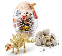 ROBO ALIVE Dino Fossil Find-Stegosauro Surprise Unboxing Giocattolo robotico, Dinosauro Explorer Kit, Colore, Medium, 7156D