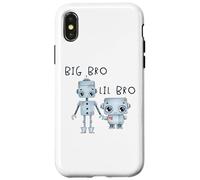 Robo Boy Per Lil Bro Grande Fratello Corrispondenza Fratello Dude Robotics Custodia per iPhone X/XS