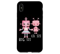Robo Girl Robot Sister Robotic Lil Sis Big Sis ARTE SULLA SCHIENA Custodia per iPhone XS Max