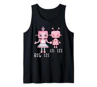 Robo Girl Robot Sorella Robotica Lil Sis Big Sis Match Fratello Canotta