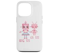 Robo Girl Robot Sorella Robotica Lil Sis Big Sis Match Fratello Custodia per iPhone 13 Pro
