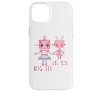 Robo Girl Robot Sorella Robotica Lil Sis Big Sis Match Fratello Custodia per iPhone 14 Plus
