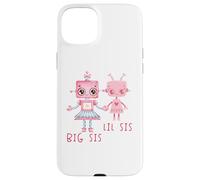 Robo Girl Robot Sorella Robotica Lil Sis Big Sis Match Fratello Custodia per iPhone 15 Plus
