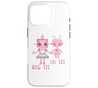 Robo Girl Robot Sorella Robotica Lil Sis Big Sis Match Fratello Custodia per iPhone 16 Pro