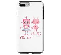 Robo Girl Robot Sorella Robotica Lil Sis Big Sis Match Fratello Custodia per iPhone 7 Plus/8 Plus