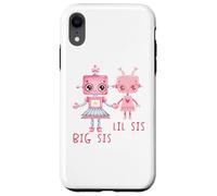 Robo Girl Robot Sorella Robotica Lil Sis Big Sis Match Fratello Custodia per iPhone XR