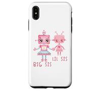 Robo Girl Robot Sorella Robotica Lil Sis Big Sis Match Fratello Custodia per iPhone XS Max