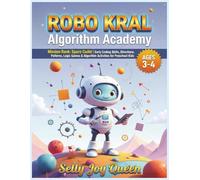 ROBO KRAL - Algorithm Academy: Ages 3-4: Mission Rank: Space Cadet | Early Coding Skills, Directions, Patterns, Logic Games & Algorithm Activities for Preschool Kids