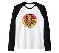 Robo Octopus Polpo Steampunk Gigante Il Polpo cefalopode Maglia con Maniche Raglan