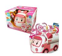 Robocar Poli Ambra Ambulanza Ospedale Gioco di Ruolo Giocattolo per Bambini M...