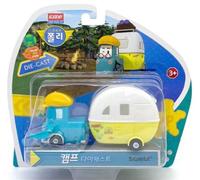 Robocar Poli Die Cast Camper Toy Set di Academy l Figura Personaggio Coreano ...