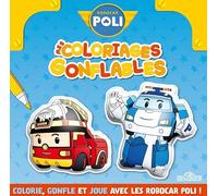Robocar Poli - Mes coloriages gonflables