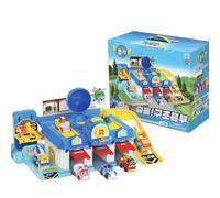 Robocar Poli Minicar Centro di Soccorso Giocattolo per Bambini Scivolo Melodi...