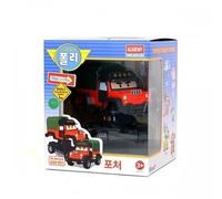 Robocar Poli POACHER Pocher Bad hunter Trasformazione Robot Camion Auto Gioca...
