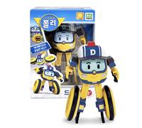 RoboCar Poli Sandvile Droney 4 Pollici Trasformazione Robot Giocattolo per Ba...