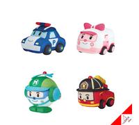 ROBOCAR POLI Stagione 5 Grande/Piccolo 8-Tipo Peluche Ufficiale-Poli Amber...