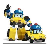 Robocar Poli Transformer BUCKY Robot Action Figure Car Toy