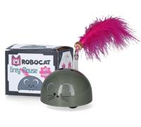 Robocat Gioco Elettronico per Gatti - Topo - Grigio