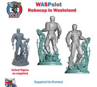 Robocop Nel Wasteland Set Figura Non Dipinta E Base 1:18 Scala Wasp
