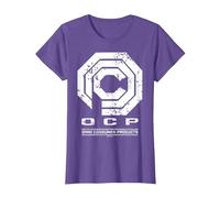 Robocop OCP: OMN: Logo usurato per Prodotti di consumo Maglietta, Donna, Viola mélange, 3XL