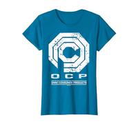 Robocop OCP: OMN: Logo usurato per Prodotti di consumo Maglietta, Donna, Zaffiro, 3XL