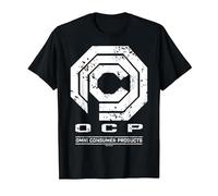 Robocop OCP: OMN: Logo usurato per Prodotti di consumo Maglietta, Uomo, Nero, 5XL