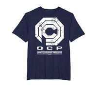 Robocop OCP: OMN: Logo usurato per Prodotti di consumo Maglietta, Uomo Taglie Grandi, Navy, 3X Tall