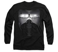 Robocop Robo Armor Long Sleeve T Shirt, Black, Nero, M Unisex-Adulto