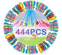 Robofun 444 Pcs Palloncini d'Acqua, Bombe Acqua Autosigillanti, Riempimento Rapido Bombe d'Acqua per Bambini e Adulti, Gavettoni Acqua Colorati per Giochi Estate Feste All'aperto d'Acqua Piscina