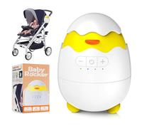 Robofun Baby Rocker - Altalena per passeggino, supporto per dormire per bambini, 5 livelli di intensità, design originale